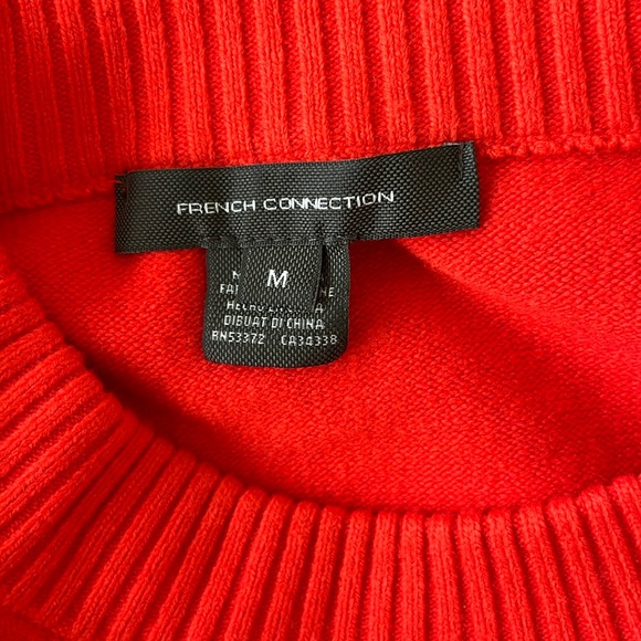 French Connection Babysoft Crewneck Gather Sweater - Picture 6 of 8